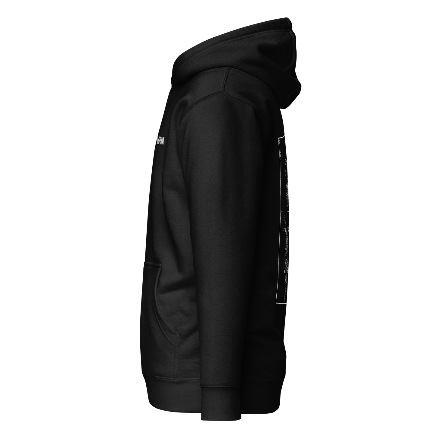 Aprilia Blueprint Hoodie - Black