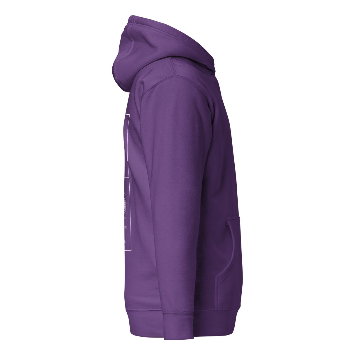 Biker Wear Hoodie Lila Geschenk für Motorradfahrer