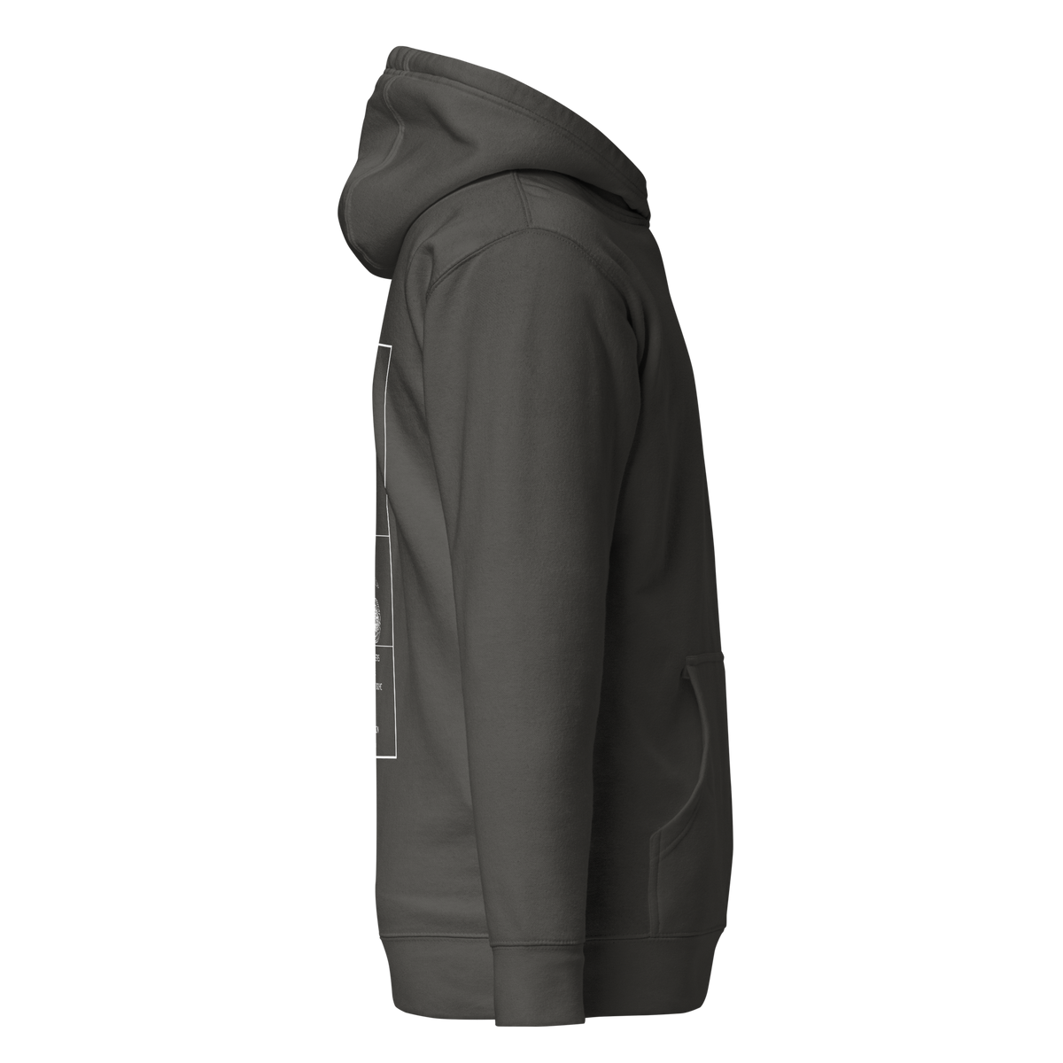 Biker Wear Hoodie Dunkelgrau Geschenk für Motorradfahrer