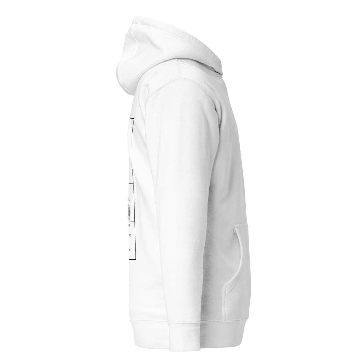 Biker Wear Hoodie Weiß Geschenk für Motorradfahrer