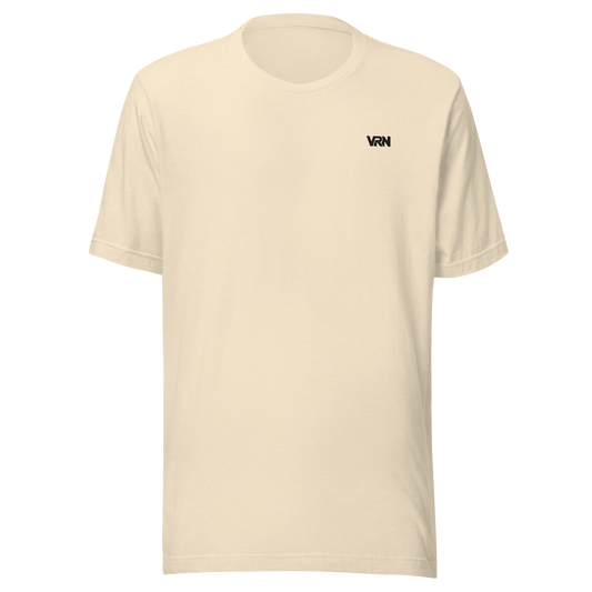 Biker T-Shirt Beige Vorderansicht Streetwear