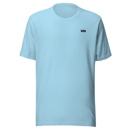 Biker T-Shirt hellblau Vorderansicht Streetwear