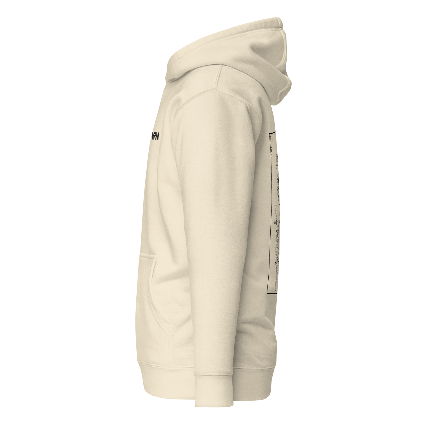 Aprilia Blueprint Hoodie - Beige