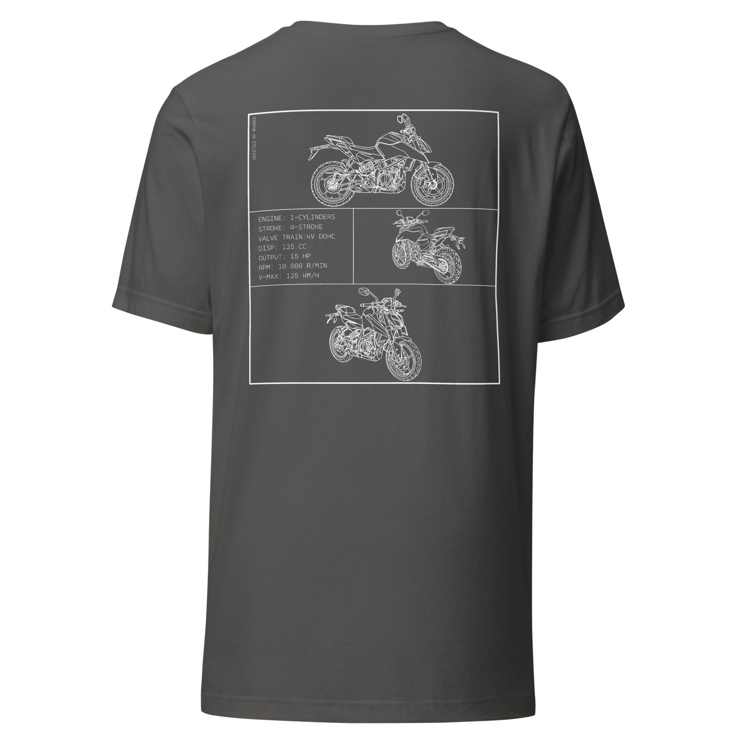KTM Blueprint Shirt - Dark grey