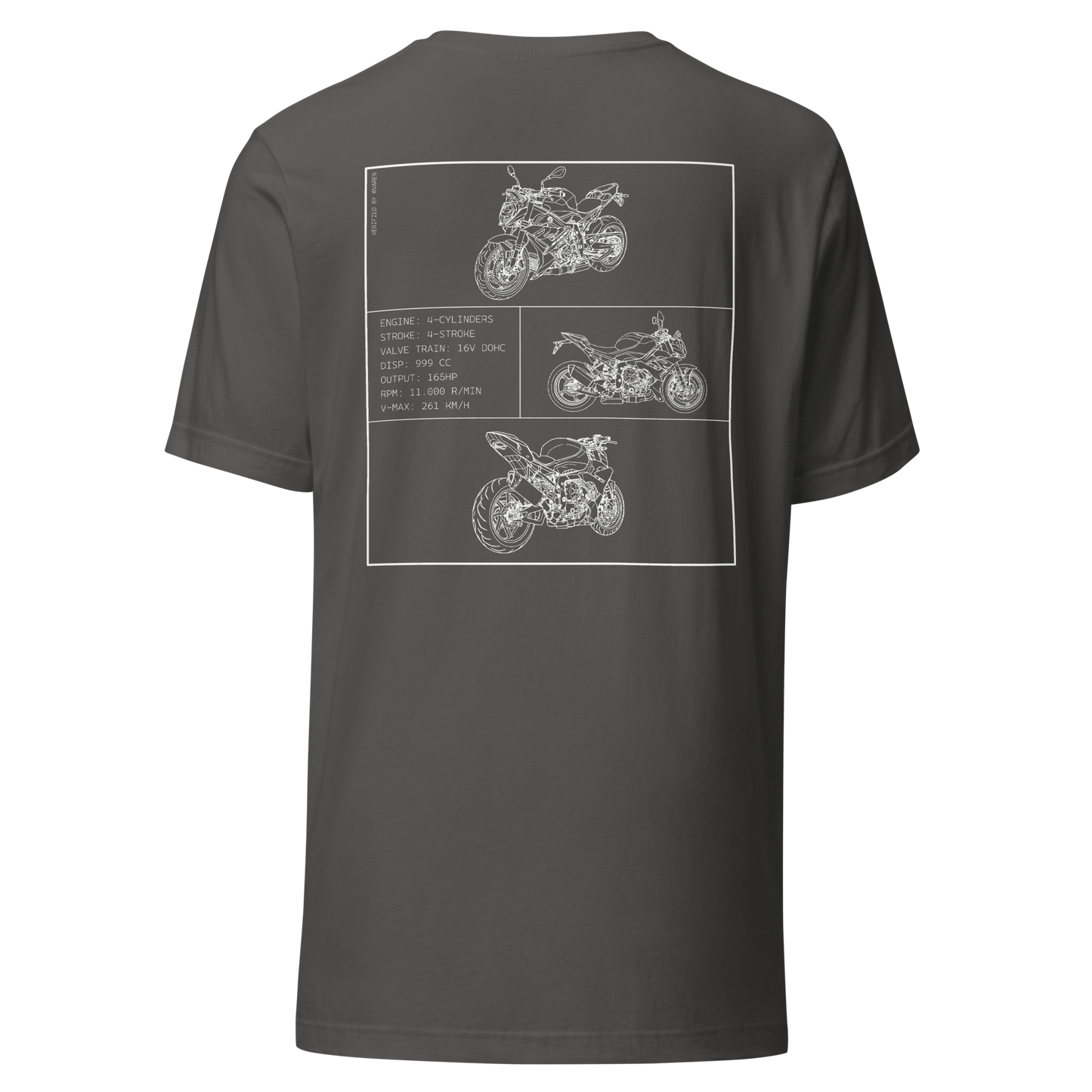 BMW Blueprint Shirt - Dark grey