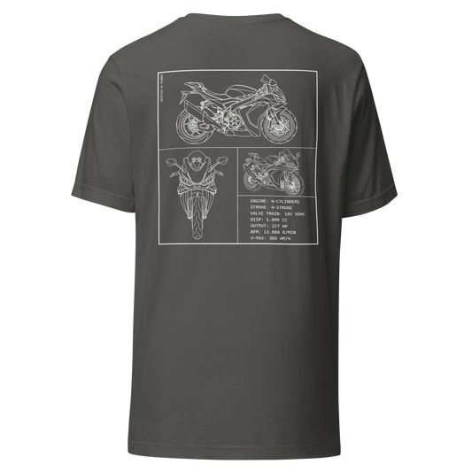 Aprilia Blueprint Shirt - Dark grey