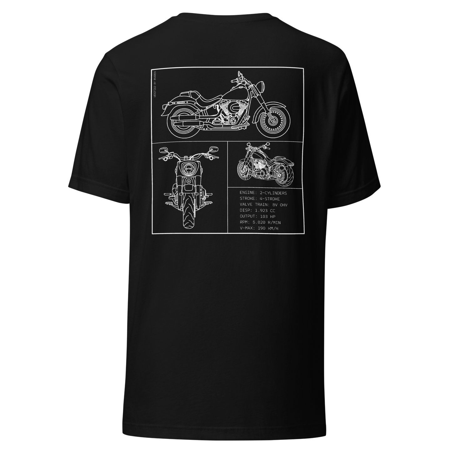 Harley Davidson Blueprint Shirt - Black
