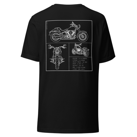 Harley Davidson Blueprint Shirt - Black