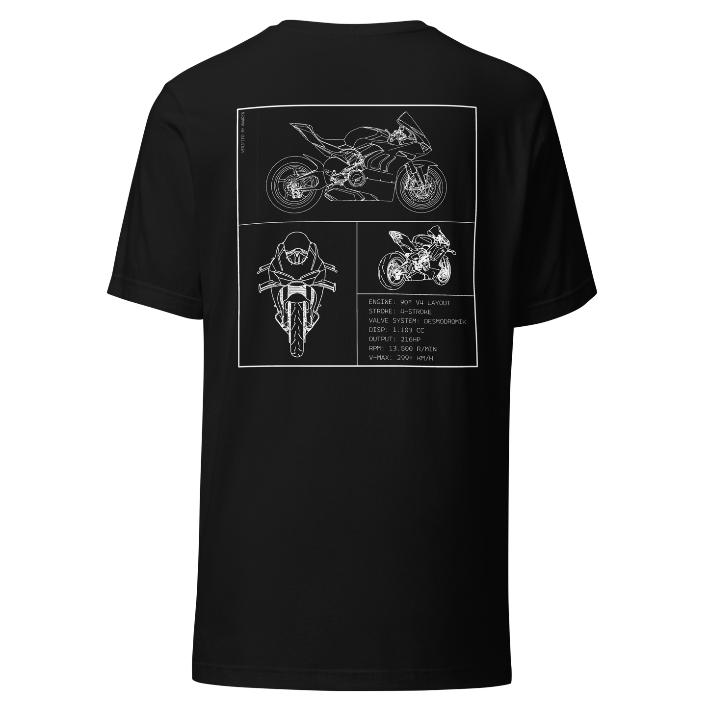 Ducati Blueprint Shirt - Black