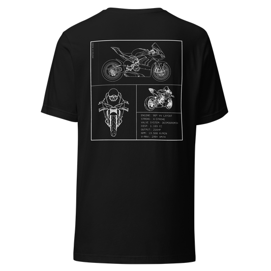 Ducati Blueprint Shirt - Black