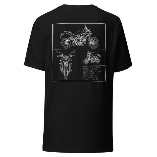 Yamaha Blueprint Shirt - Black