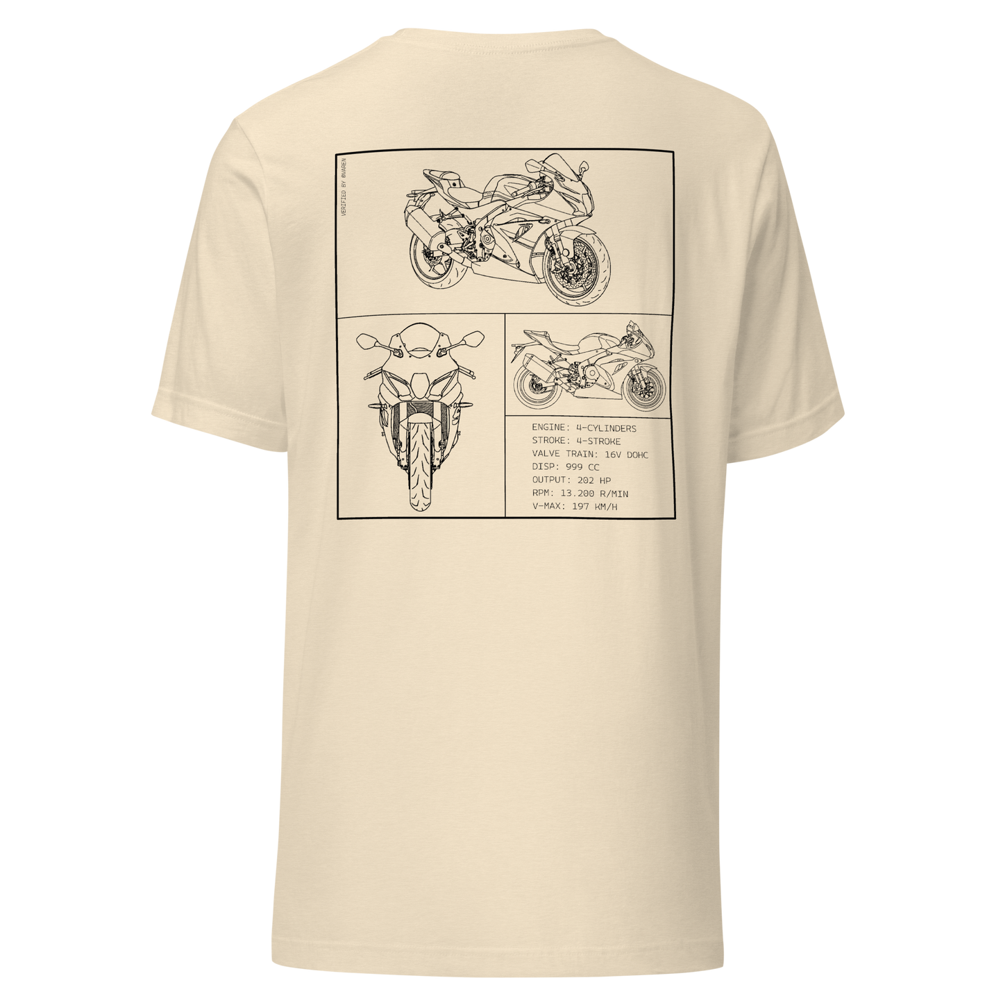 Suzuki Blueprint Shirt - Beige
