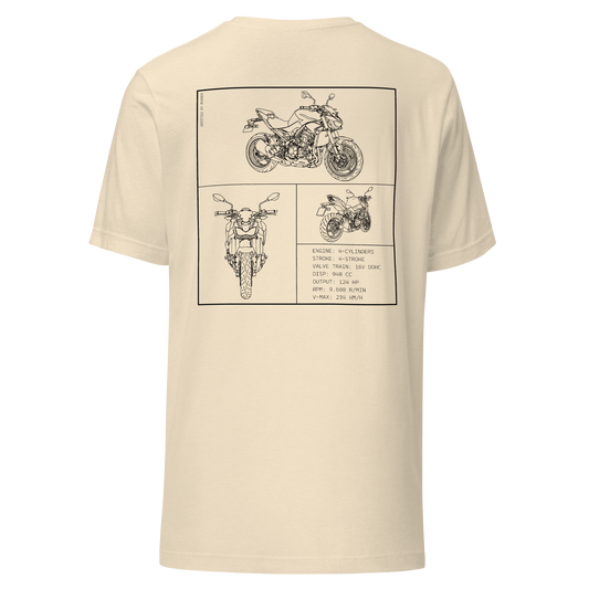 Kawasaki Blueprint Shirt - Beige