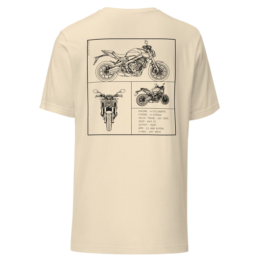 Honda Blueprint Shirt - Beige