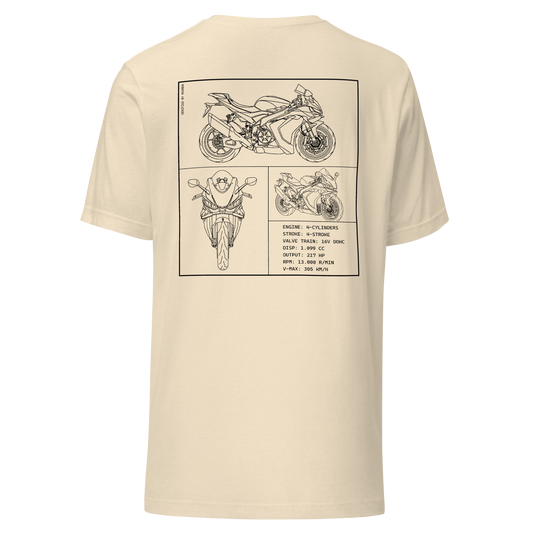 Aprilia Blueprint Shirt - Beige