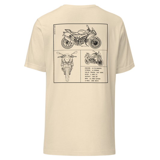 Aprilia Blueprint Shirt - Beige