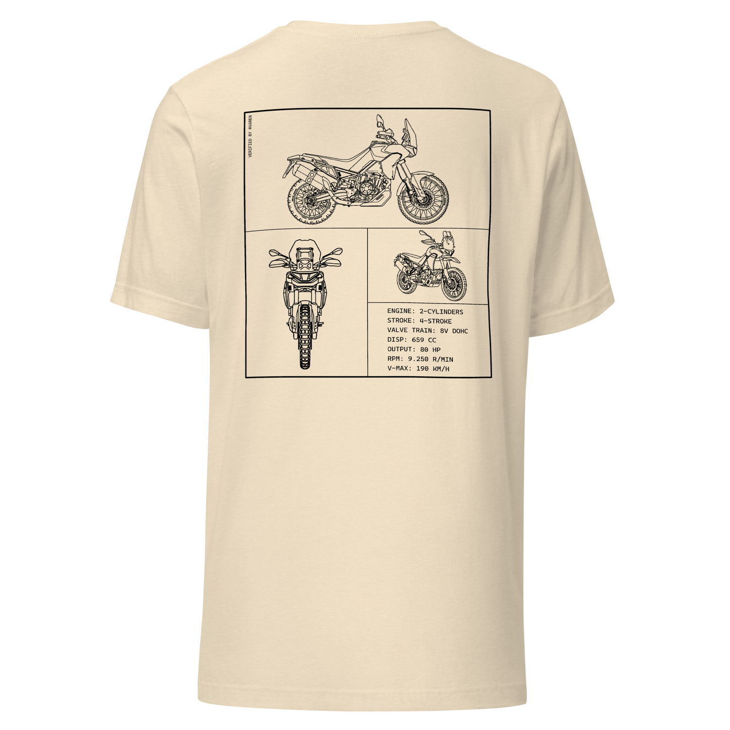 Aprilia Blueprint Shirt - Beige