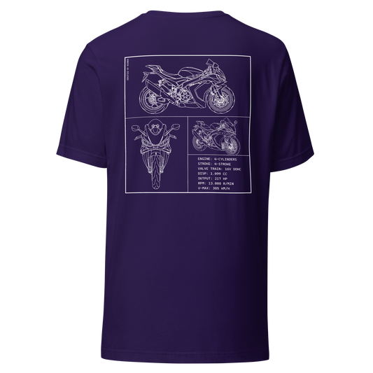 Aprilia Blueprint Shirt - Purple