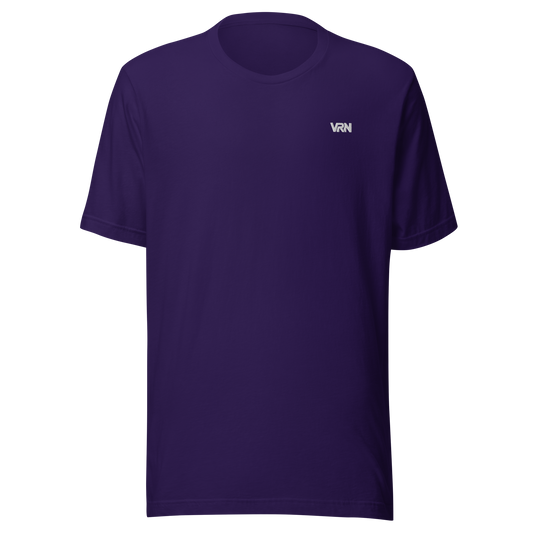 Biker T-Shirt Lila Vorderansicht Streetwear