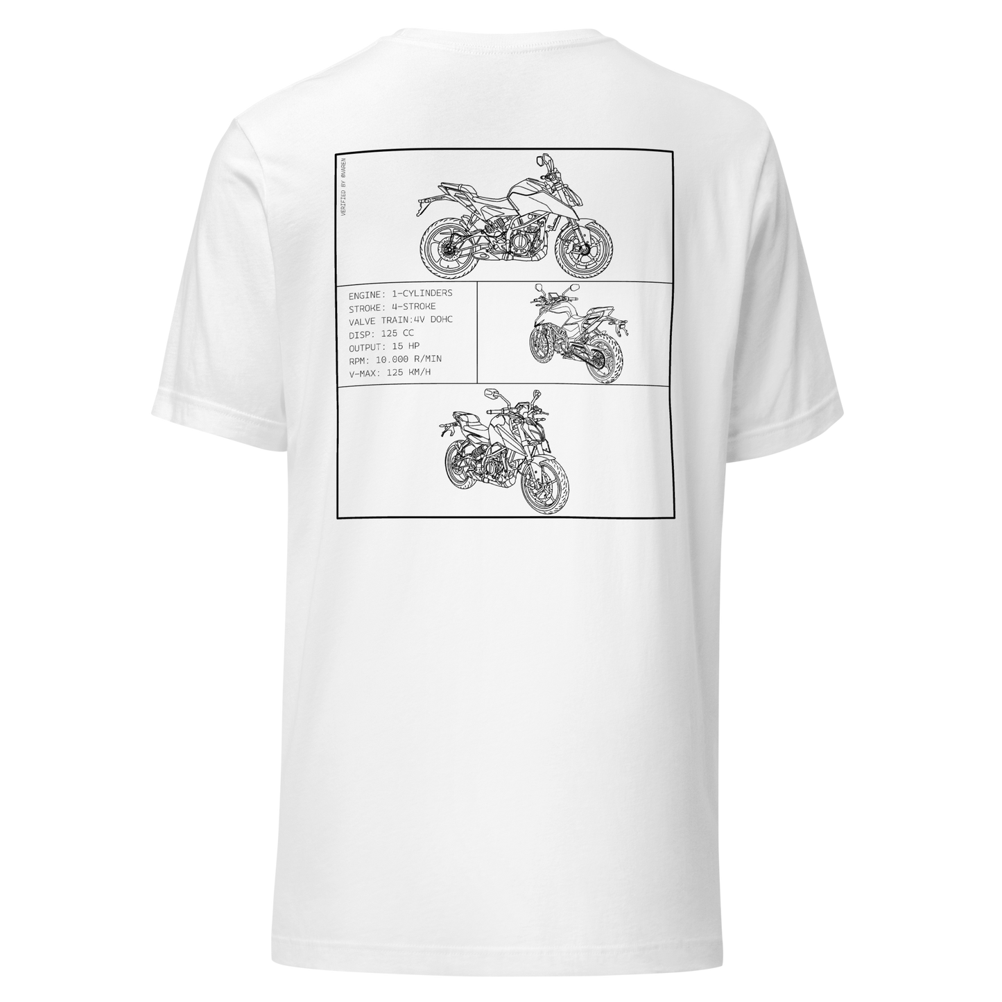 KTM Blueprint Shirt - White
