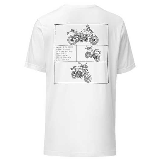 KTM Blueprint Shirt - White