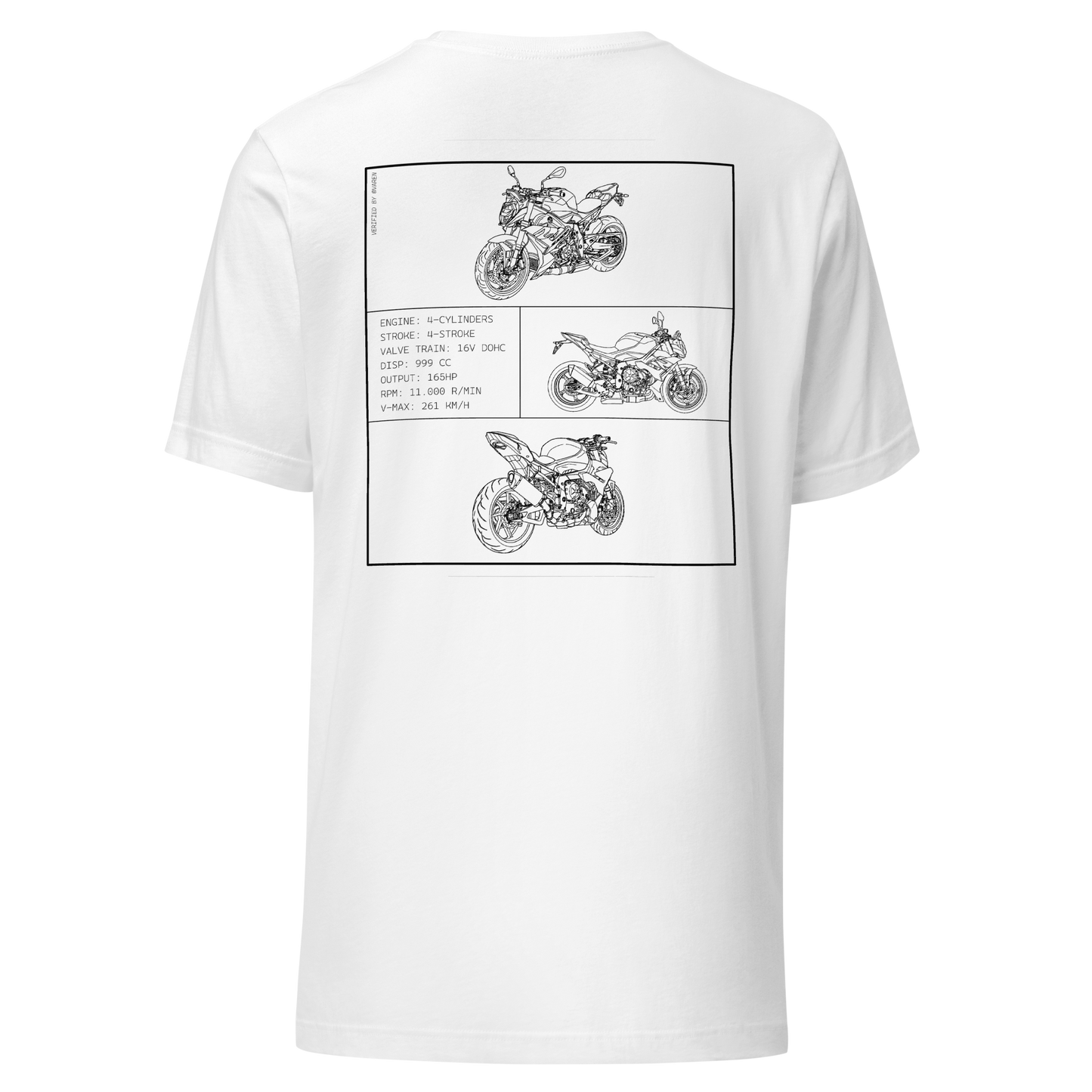 BMW Blueprint Shirt - White